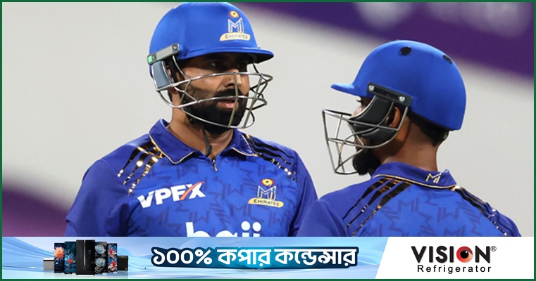 ব্যাটিং পেলেন না সাকিব, এমিরেটসের সহজ জয়